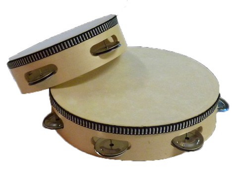 TAMBOURIN MED SKIND - Tilbud